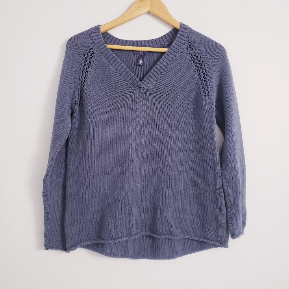 Gap Factory Rolled Hem Sweater - Picture 1 of 4